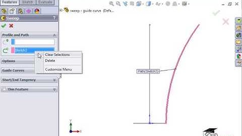 3 Sweeps   4 Guide Curves