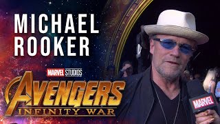Michael Rooker Live from the Avengers: Infinity War Premiere