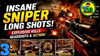 INSANE SNIPER LONG SHOTS AND EXPLOSIVE KILLS DESTROY EVERY ENEMY EPIC SHORT PART 3 @TYCOONONEGAMING