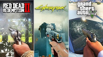 RDR2 vs Cyberpunk 2077 vs GTA 5 - Which Is Best?
