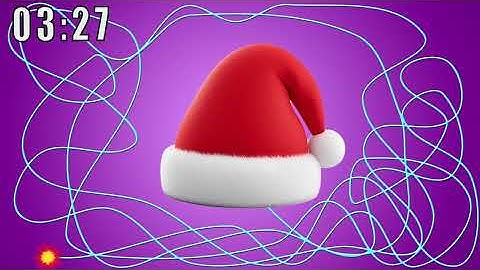 10 Minute Timer Bomb Christmas Santa Hat