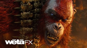 Creating Skar King | Godzilla X Kong: The New Empire | Wētā FX