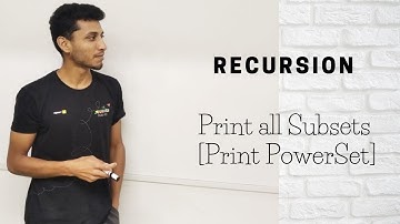 Print Subsets | Print PowerSets | Print all Subsequences