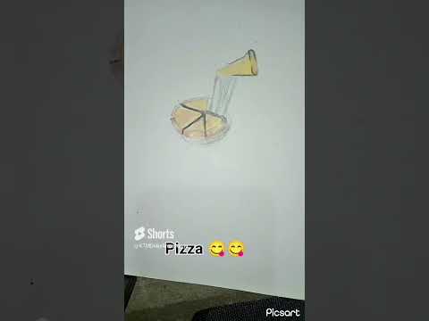 pizza darwing