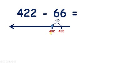 Subtract a two-digit number from a three-digit number, tens then units (bridging tens)