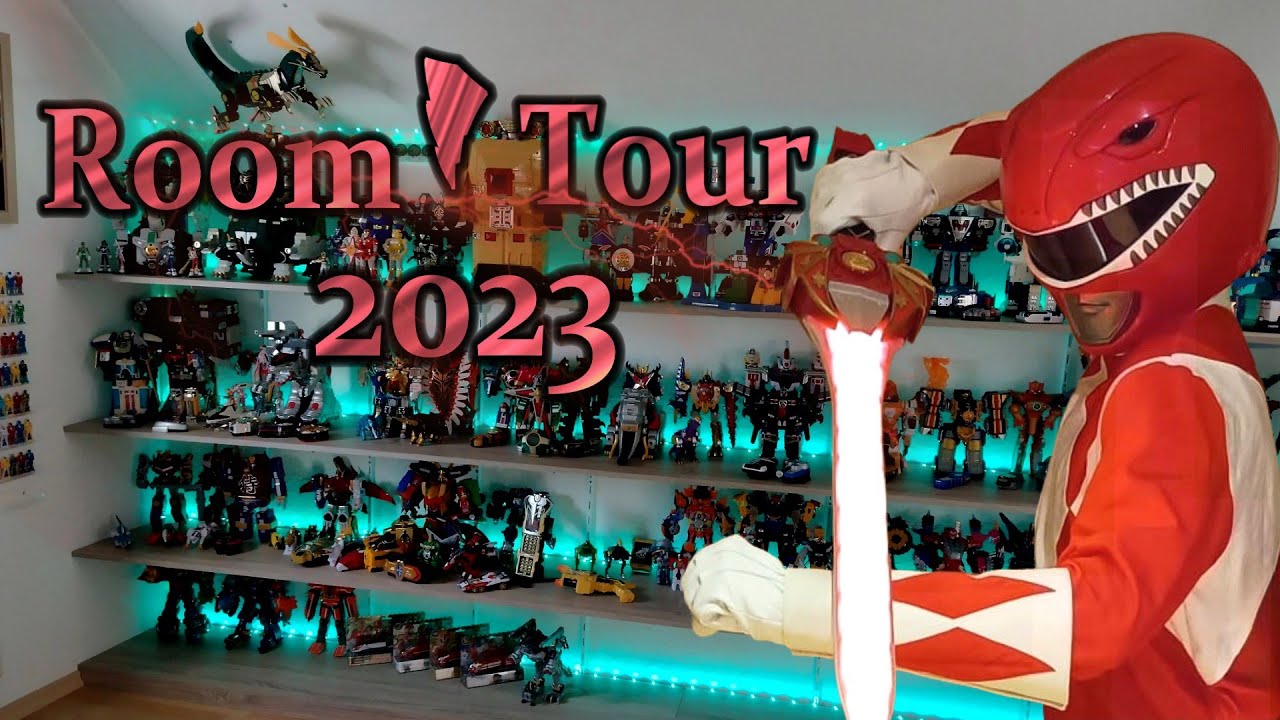 Room Tour 003 | 2023 | Epic Power Rangers Collection Room #Roomtour # ...