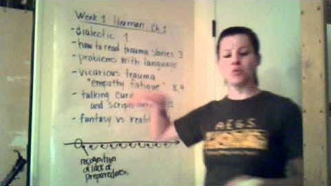 WGS300 Week 1: Judith Herman and Cathy Caruth, in a nutshell