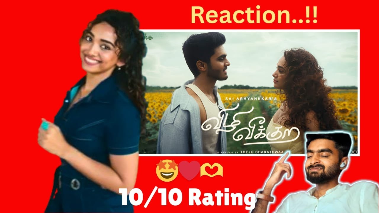 @SaiAbhyankkar Vizhi Veekura Song Reaction, Feel The Music🥰😍💥 | SaiAbhyankkar | Saanve Megghana|