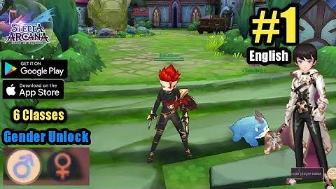 Stella Arcana - Eternal Star  | English New MMORPG | Open  World | CBT  Android Gameplay