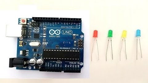 Allumer quatre LEDs par la carte Arduino UNO