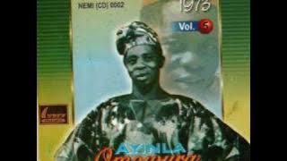 ALHJ. AYINLA OMOWURA-Ile Akoko Ni won Gbedo