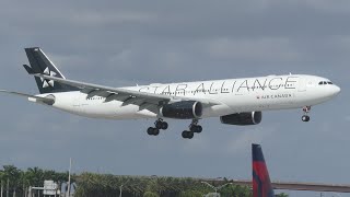(4K) Beautiful Morning Plane Spotting at Fort Lauderdale Int'l Airport