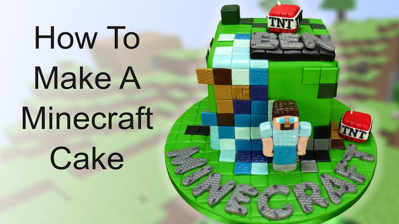 How To Make An Easy Minecraft Cake How To Make An Easy Minecraft Cake
