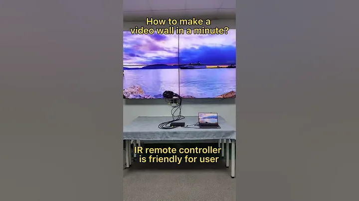 4K 2x2 HDMI Video wall controller #ProAVSolution #MeetingRooms #4KHDMIVideoWallController
