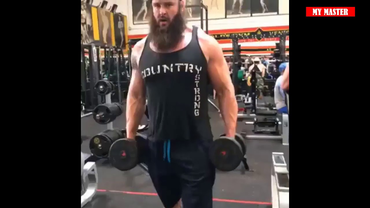 braun strowman workout powerful motivation YouTube
