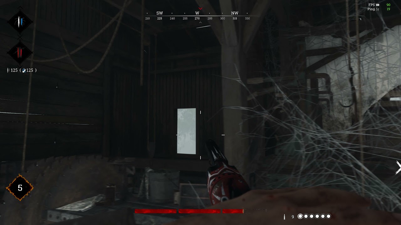 zeer sterk schot legt mij neer.