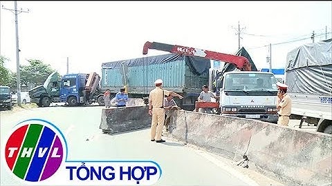 THVL | Tai nạn giao thông trên Quốc lộ 1 đoạn qua huyện Long Hồ