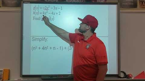 IM2: Add and Subtract Polynomials