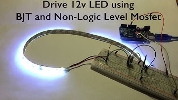 Using a Non-Logic Level Mosfet with Arduino!