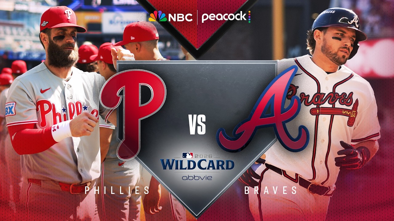 Philadelphia Phillies vs. Atlanta Braves Game 1 | 2026 NL WILD CARD SERIES HIGHLIGHTS | 9/29/26