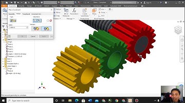 Membuat Animasi Prinsip Kerja Transmisi Roda Gigi dengan menggunakan Autodesk Inventor 2017.