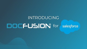 DocFusion for Salesforce on the AppExchange
