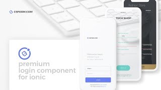 Famous Premium Ionic Login Component - Three Themes - Overview Wealth