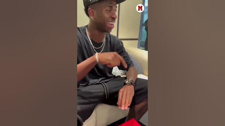 Los detalles del nuevo reloj de Vinicius: música incorporada, solo 50 unidades en el mundo... MARCA