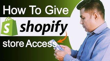 How to give shopify store access | Shopify user Permissions Setup #shopify