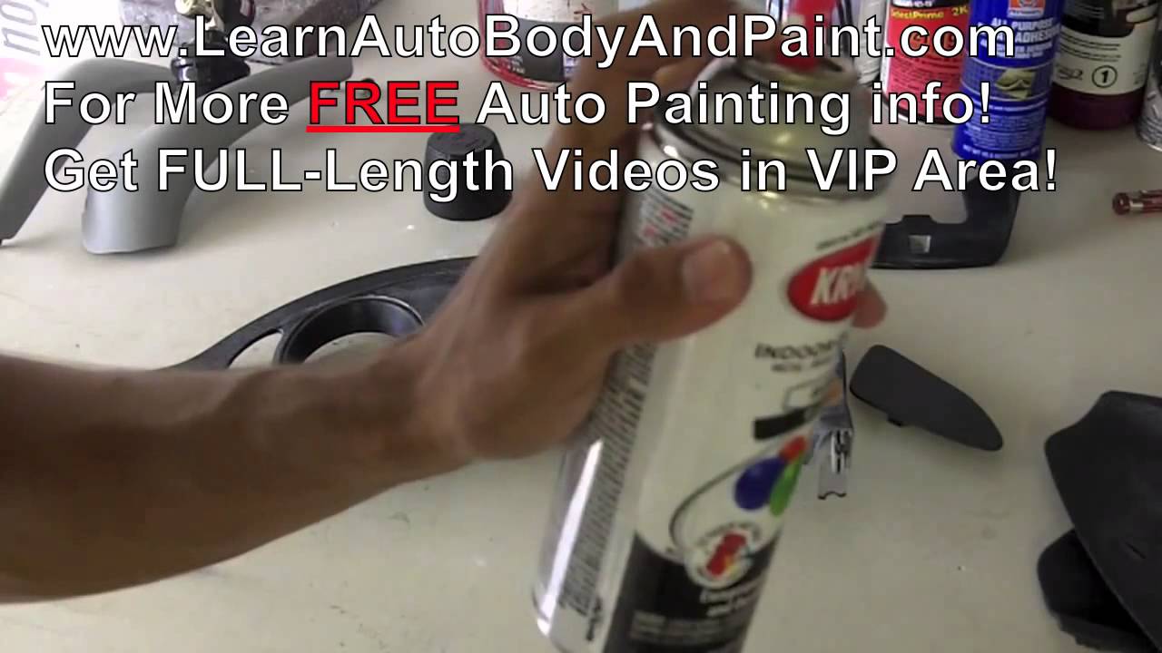 How To Paint Car Interior - Car Interior Paint 1 of 2 - YouTube