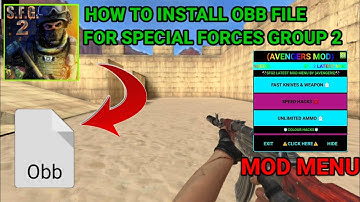 HOW TO PUT OBB AND INSTALL SFG 2 MOD MENU