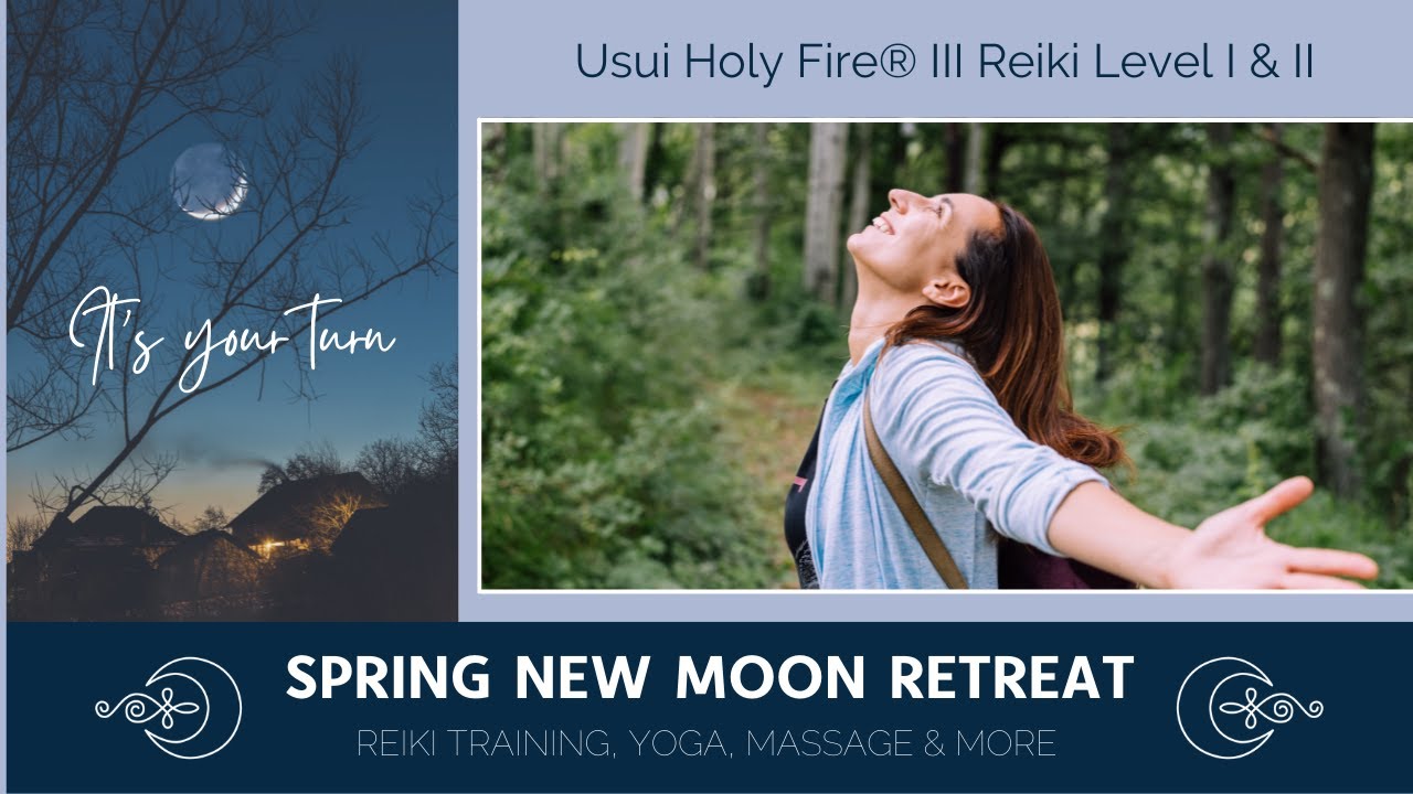 5 Day Spring New Moon Wellness Retreat with Reiki Training, Yoga & Massage on the Sunshine Coast, BC