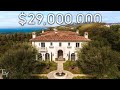 Touring a 29000000 italian inspired mansion in california