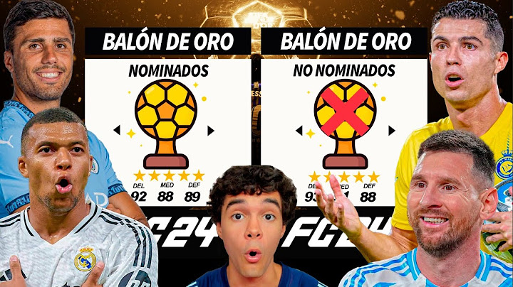 ¡NOMINADOS AL BALÓN DE ORO vs NO NOMINADOS en FIFA!