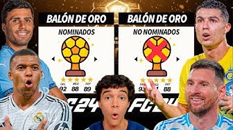 ¡JUGADORES NOMINADOS AL BALÓN DE ORO vs NO NOMINADOS en FIFA! thumbnail
