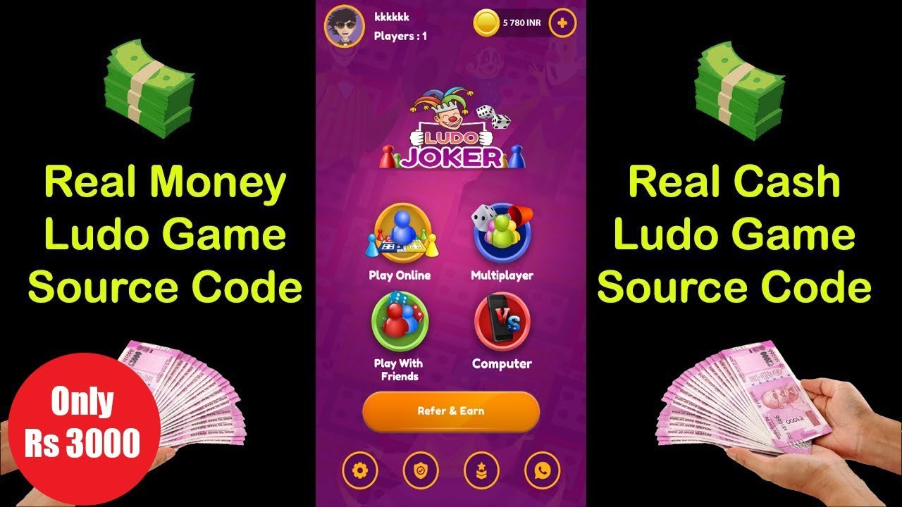 Real Money Ludo Game Source Code, Real Cash Ludo Game Source Code