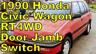 1990 Honda Civic Wagon RT4WD Door Jamb Switch by Jonny Wonderland 77 views 1 month ago 38 seconds