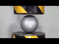 500 tons of pressure can crush a big iron ball?