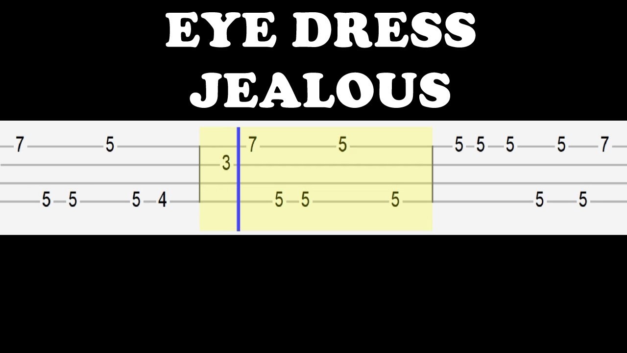 Eyedress Jealous Easy Ukulele Tabs Tutorial Youtube