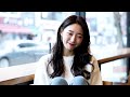 미녀 윙크