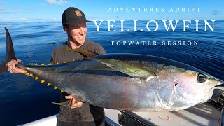 Topwater Fishing for Yellowfin in Glamour Conditions by ADVENTURES ADRIFT AUSTRALIA 8,724 views 1 year ago 25 minutes