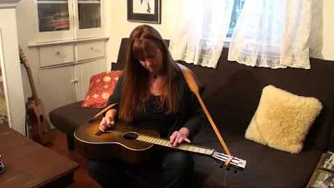 Lisa Berman on dobro performing Pearl Bryan, tradt...