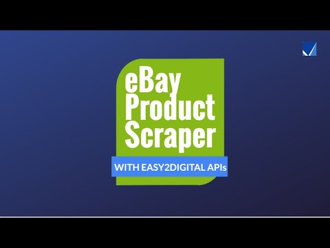 eBay Product Scraper Using Easy2Digital APIs | 1 Min | Demo Applied to Use in Google Sheets