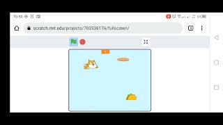 Game Scratch - Kucing terbang makan | Koding anak screenshot 3