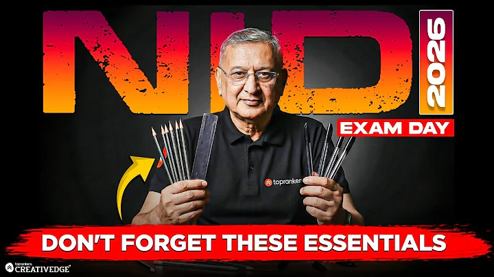 NID 2026 Exam Day Checklist: Must-Have Items & What to Avoid 🔎 | Don't Miss This ⚠️