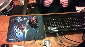 SteelSeries QcK Kerrigan vs. Zeratul Edition: StarCraft 2 Mouse Mat Review / Impressions