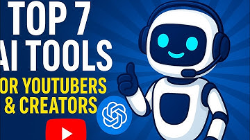 “7 Best AI Tools for YouTubers & Creators in 2025 🚀”