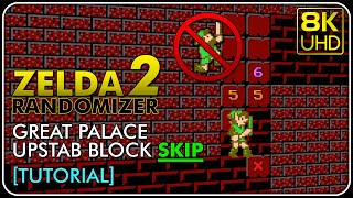 Zelda II Randomizer - Upstab Block Skip (Great Palace)