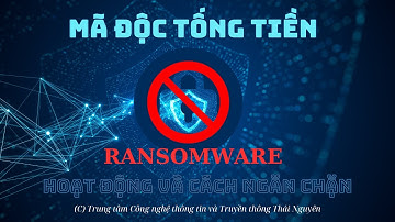 Mã độc tống tiền - Ransomware hoạt động và cách ngăn chặn