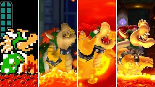 Evolution of Bowser Falling in Lava (19852020)